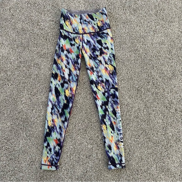 Colorful Peloton Athletic biking leggings -women size small/xs - Picture 4 of 9